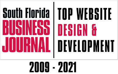 South Florida Business Journal - Top Website Design & Development 2009-2021